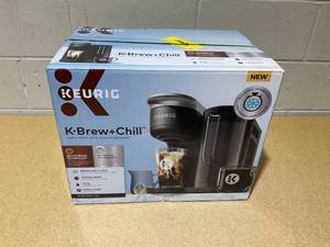 lot 43 image: Keurig K-BrewChill Iced or Hot Single-Serve K Cup Coffee Maker Black 70 oz Capacity