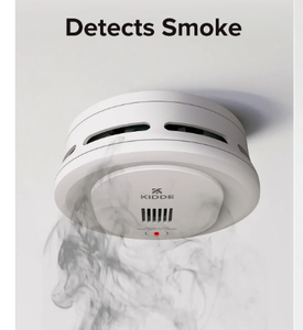 lot 437 image: Kidde Battery-Operated 4-inch Smoke Detector & Carbon Monoxide Value Pack, Batteries Included