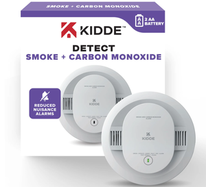 lot 440 image: Combo Smoke  CO Alarm, AA Battery Powered