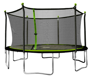 lot 76 image: Sportspower Bounce Pro 14 Round Trampoline with Safety Enclosure