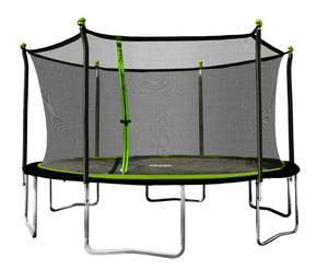 lot 77 image: Sportspower Bounce Pro 14 Round Trampoline with Safety Enclosure