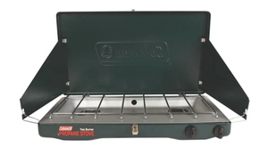 lot 238 image: Coleman Gas Stove  Portable Propane Gas Classic Camp Stove with 2 Burners