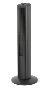 lot 370 image: Mainstays 28 Tall 3-Speed Oscillating Tower Fan