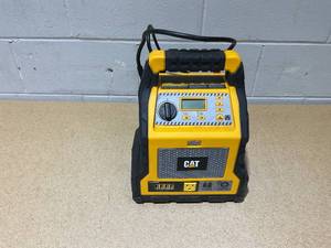 lot 233 image: Cat Power Station with 1,200-Peak-Amp Jump Starter, Tire Compressor, and Power Inverter, CJ1000DXT