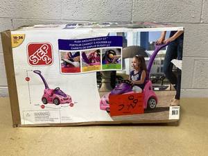 lot 478 image: Step2 Pink Push Around Buggy GT Push Car and Toddler Toy for Kids