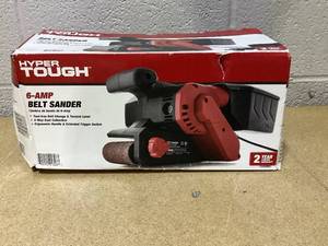 lot 495 image: Hyper Tough 6-Amp Belt Sander