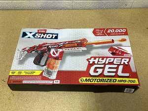 lot 500 image: XSHOT Hyper Gel HPG-700 (20,000 Gel Pellets) Motorized Outdoor Gel Blaster by ZURU for Ages 14