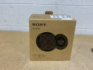 lot 177 image: Sony XSR16 6.5 3-Way Speakers