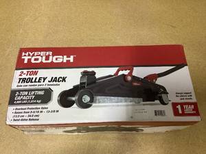 lot 299 image: Hyper Tough T82011W Trolley Jack, 2 Ton