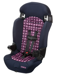 lot 172 image: Cosco Kids Finale 2-in-1 Booster Car Seat, Peony Tiles, Toddler, Unisex