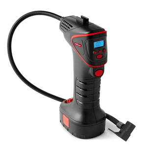 lot 190 image: Hyper Tough DC 12V Cordless Portable Pistol Tire Inflator with Pre-set Digital Gauge-100psi