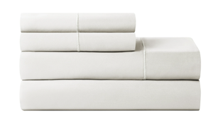 lot 247 image: 4PCS King Size Hotel Style 600 Thread Count White Egyptian Cotton Adult Bed Sheet Set