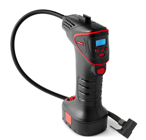 lot 268 image: Hyper Tough DC 12V Cordless Portable Pistol Tire Inflator with Digital Gauge-100psi