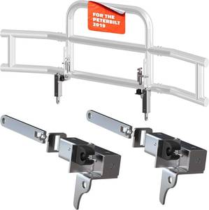 lot 6 image: Mockins 2019 Peterbilt 386 & 587 Bumper Guard Mounting Bracket Set