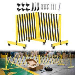 lot 7 image: Postybay 23 Feet Industrial Expandable Barricade