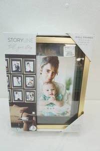 lot 8 image: (NEW) Storyline Wall Frames (3) 11x14 in Floating to 8x10 in