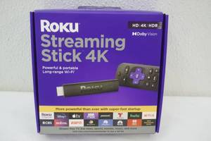 lot 134 image: ROKU Streaming Stick 4K (NEW)
