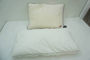 lot 166 image: 2 Feather Down Pillows
