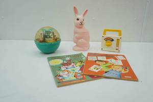 lot 246 image: vintage Fisher Price toys