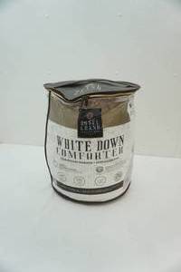 lot 266 image: King Size White Down Comforter
