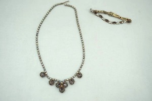 lot 278 image: Necklace & Bracelet