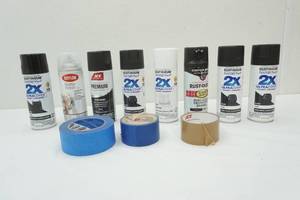 lot 302 image: Spray Paint Lot