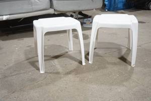 lot 366 image: Patio Side Tables (2ct)