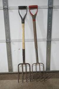 lot 374 image: 2 potato forks