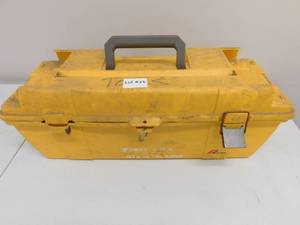 lot 23 image: Plano Plastic Tool Box with Tools
