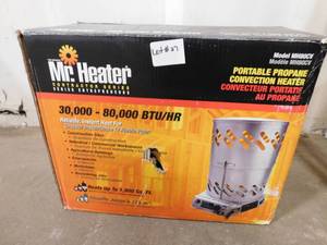 lot 27 image: Portable Mr. Heater Propane Convection Heater