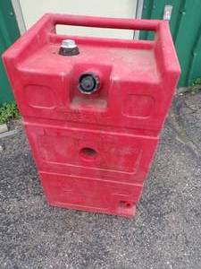 lot 53 image: 25 Gallon Gas Can on wheels
