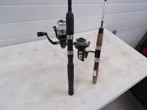 lot 86 image: Pair of Fishing Rods and Reels