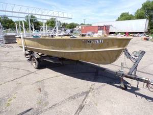 1978 Lund 16' Boat and Trailer