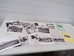 lot 11 image: Vintage Train Prints and Train Teachers Manual