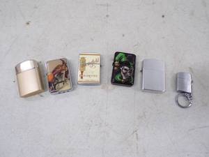 lot 16 image: 6 Vintage Lighters