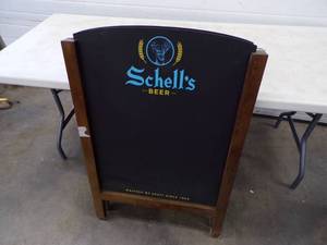 lot 125 image: Schells A Frame Sign