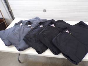 lot 134 image: 5 Jackets unused various size see pics for Size