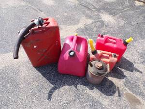 lot 150 image: Gas Cans
