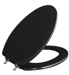 lot 19 image: Jones Stephens - Deluxe Molded Wood Elongated Toilet Seat