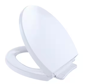 lot 21 image: Toto - SoftClose Round Toilet Seat in Cotton White