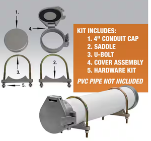lot 38 image: Buyers Products - 4in PVC Conduit Carrier