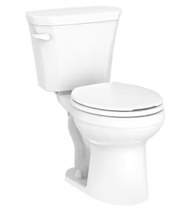 lot 45 image: Gerber - Viper Two-Piece Round Front Toilet Seat (JUST THE TANK)