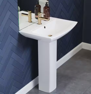 lot 48 image: Swiss Madison - Sublime Pedestal Sink- Base Only