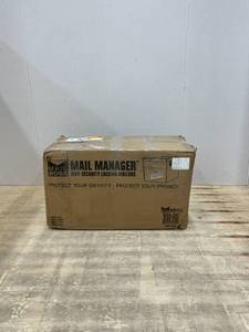 lot 30 image: Mail Boss - Mail Manager Locking Mailbox