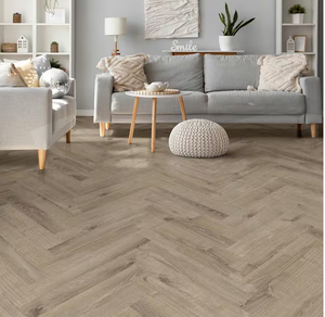 Lifeproof Herringbone Sterling Oak 22 mil.  Vinyl Waterproof Flooring (356 sqft. total) (16 boxes)(Retail $1300)