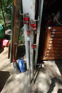 lot 155 image: Pair of 40 Bar Clamps