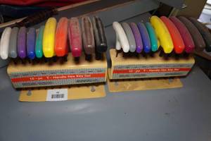 lot 43 image: 2 10-Piece T-Handle Hex Key Sets