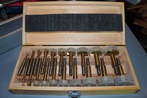 lot 58 image: Drill Master 20-Piece Forstner Bit Set
