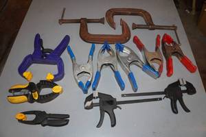 lot 71 image: Assorted Clamps
