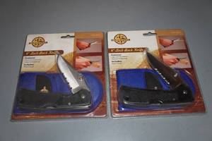 lot 78 image: 2 Guidesman 4 Blade Folding Knives